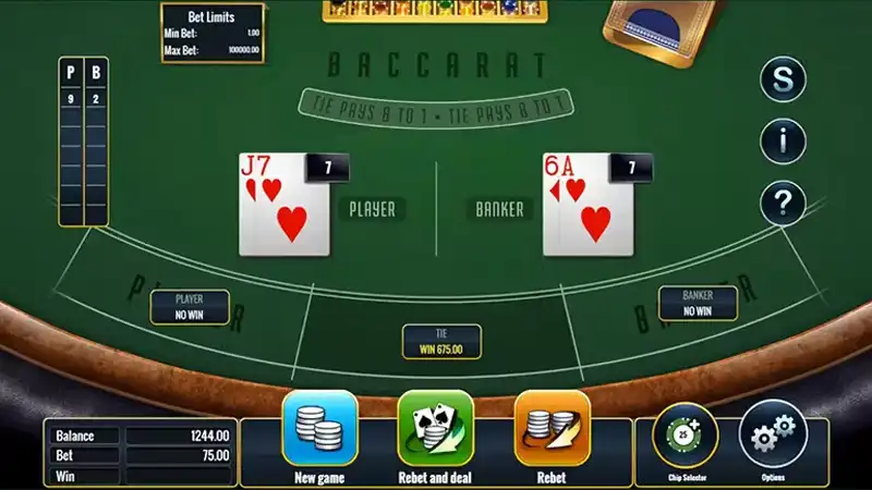 game baccarat 2 Nắm chắc bí quyết để chơi Baccarat mang về chiến thắng