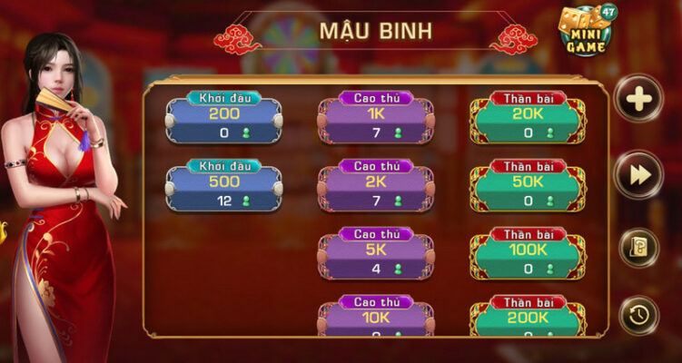 mau binh 3 Lưu ý để tính điểm thắng thua cho chuẩn
