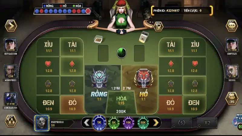 rong ho online 2 Rồng Hổ trực tuyến Sunwin mang đến nhiều ưu điểm vượt trội