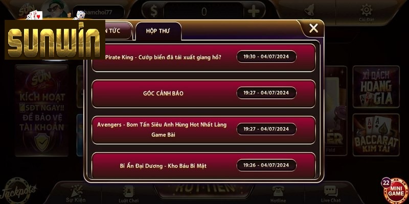 sunwin 5 Khuyến mãi hấp dẫn cùng Sunwin